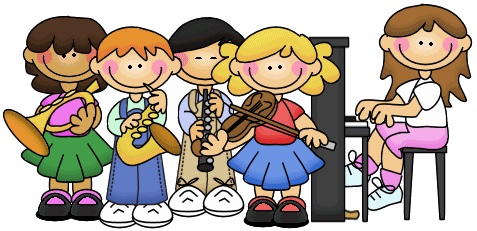 Music Kids Clip Art 
